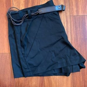 FCNY Black short with Belt